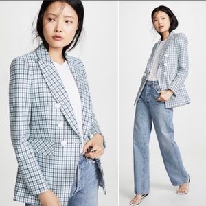 Veronica Beard Moroso Dickey Jacket Blue